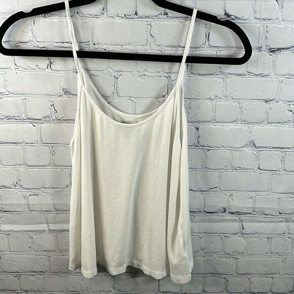 👕 American Eagle White Tank Top - Size Small 👚 - Picture 1 of 3
